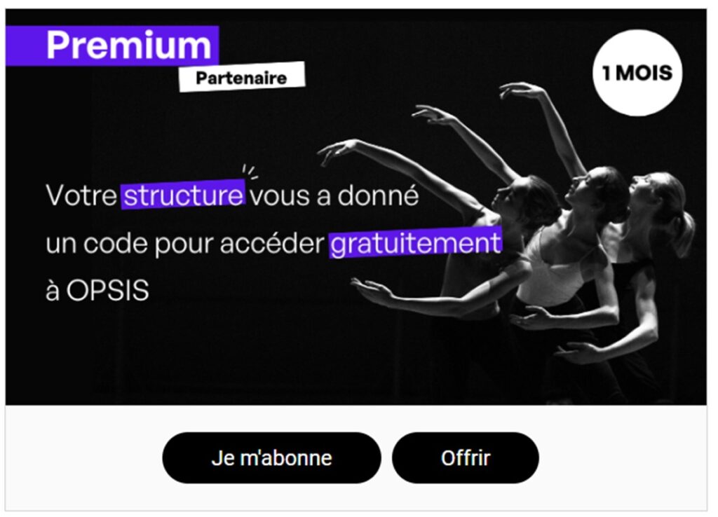 prendre un abonnement Premium partenaire Premium TV